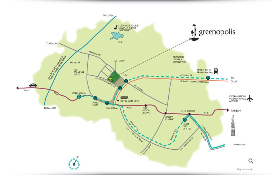 Orris 3C Greenopolis Location Map