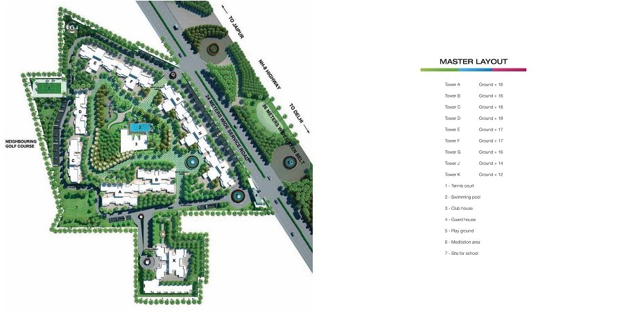 Godrej Frontier Site Plan