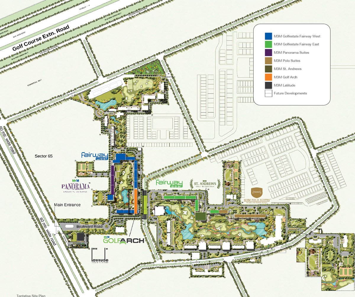 M3M Fairway West Master Plan